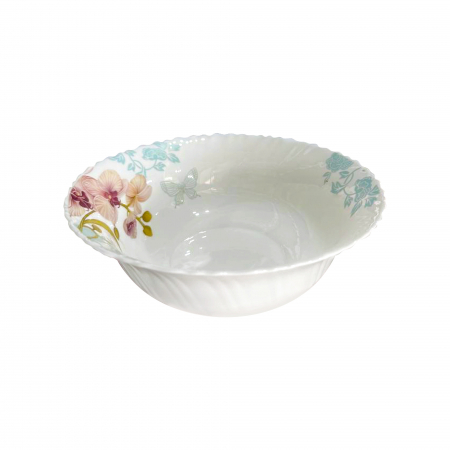 Boluri - Bol Salata 24 Cm Opal, model Orhidee