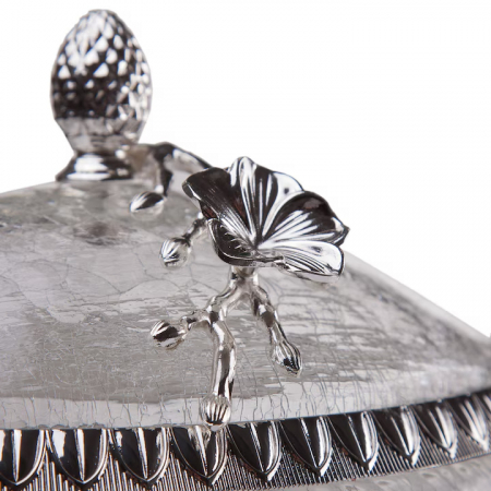 Bomboniera ovala din sticla 31x19x20cm [1]