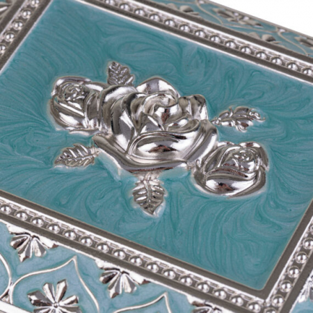 Cutie bijuterii bleu 12,8*10,8*6,7 cm [3]