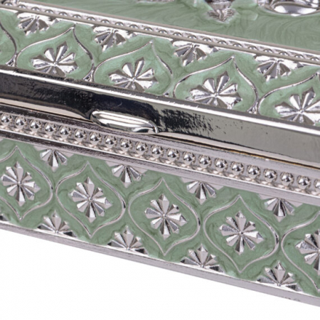 Cutie bijuterii verde 12,8*10,8*6,7 cm [4]