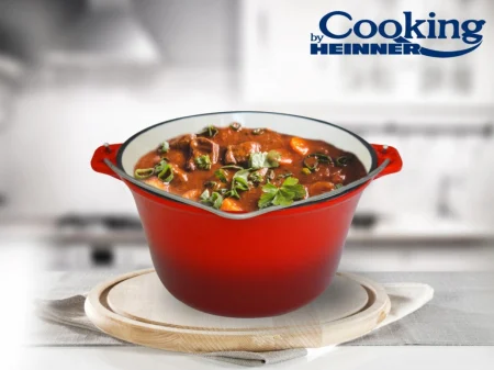 Heinner - Ceaun Fonta Emailata 10L, Cooking by Heinner, inductie, 37X17.5CM