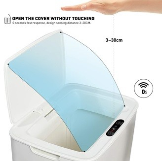 BUCATARIE - Cos de gunoi automat cu sensor pentru bucatarie sau baie, 14 l