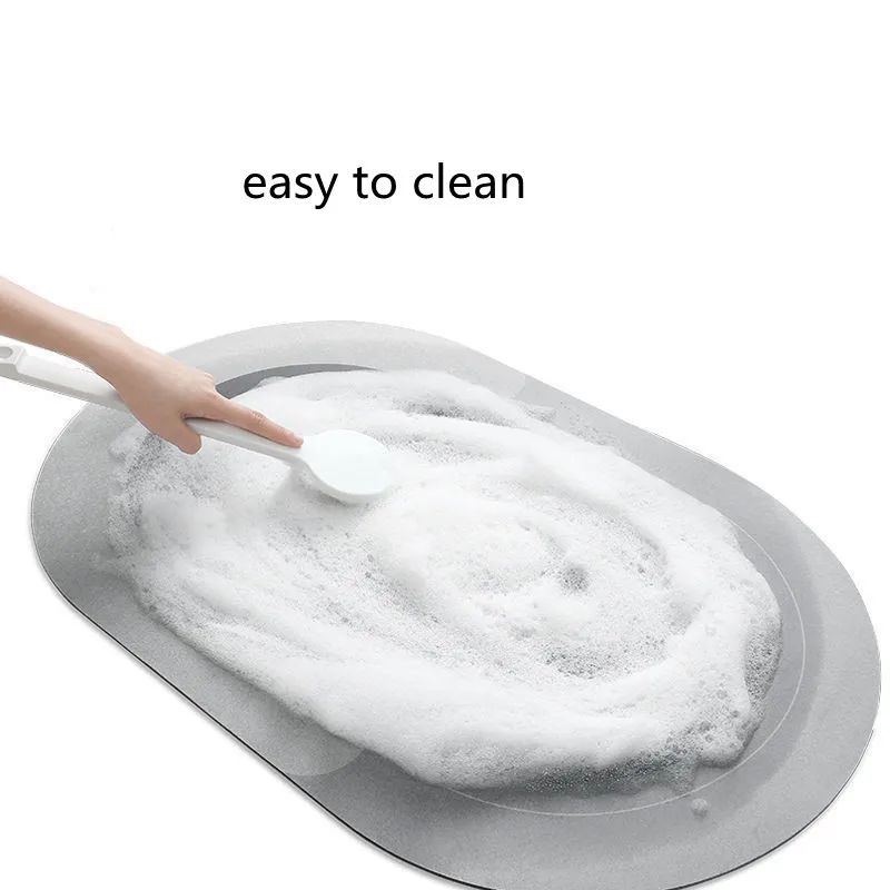 Covoraș de duș absorbant, antialunecare, cu uscare rapidă [5]