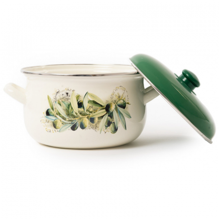 Cratita cu capac, emailata, 6.20 l, 26 cm Grunberg [2]