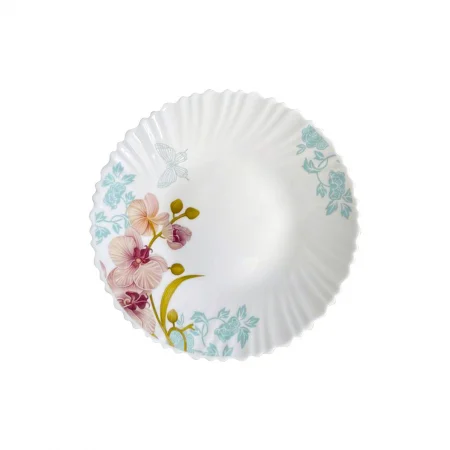 FARFURII LA BUCATA - Farfurie desert, 19 cm, Opal, model Orhidee