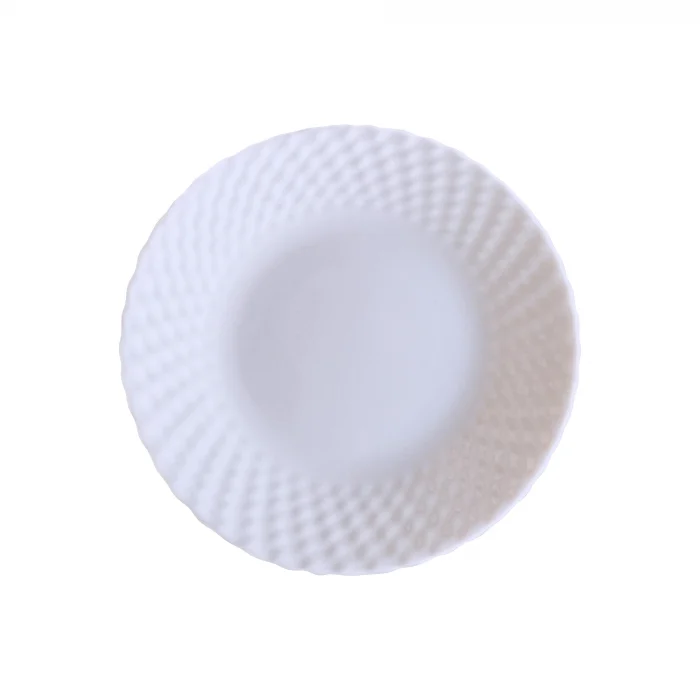 FARFURII LA BUCATA - Farfurie intinsa, 26 cm, Opal, model Alb Imperial