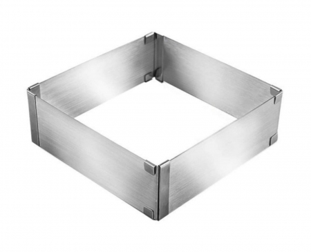 BUCATARIE - Forma pentru torturi reglabila patrat/dreptunghi 15-28 cm