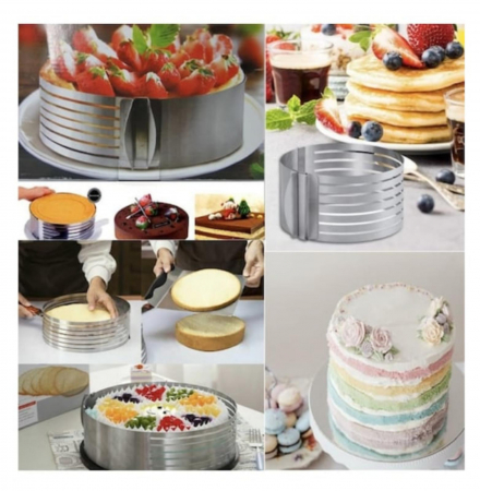 Forma rotunda pentru torturi reglabila 24-30 cm [1]