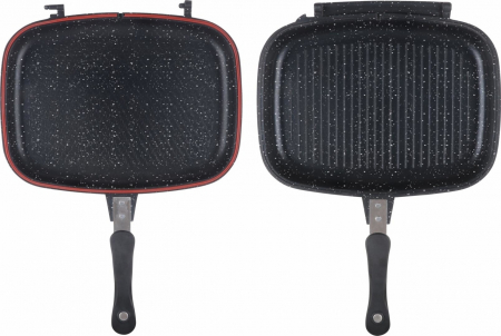 Tigaie dubla grill Cooking by Heinner, garnitura silicon rezerva, 32 cm [3]