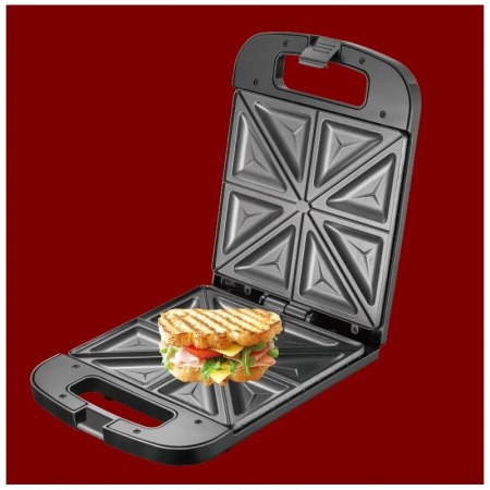 Aparat sandwich, 4 sandwich, forma triunghilara, 1400W, VC598 [1]