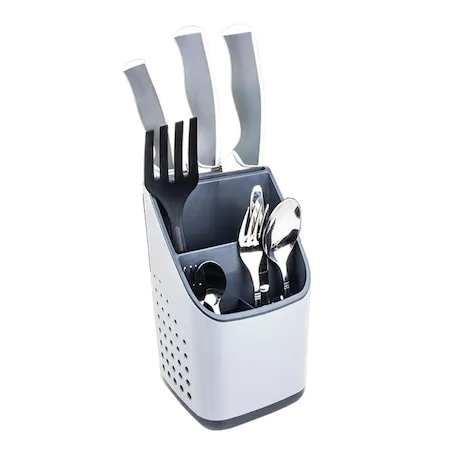 BUCATARIE - Scurgator pentru tacamuri, plastic 13.5 x 13 x 23 cm