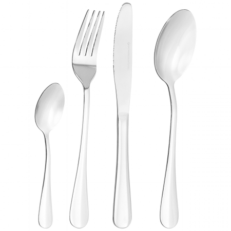 PROMOTII - Set 24 piese, tacamuri din inox