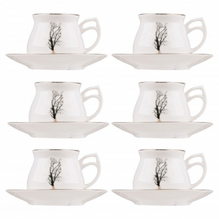 Set 6 cescute 70 ml din ceramica Model Copac [1]