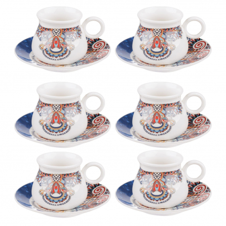 PROMOTII - Set 6 cescute 50 ml ceramica espresso Motive Orientale