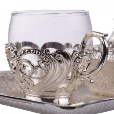 Set argintat ceai doua persoane [3]