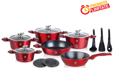 Grunberg - Set de gatit 15 piese, Grunberg GR2715