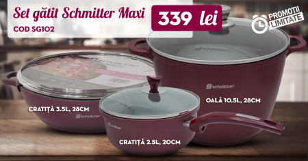 PROMOTII LIMITATE - Set de gatit Schmitter SG102