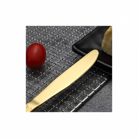 Set tacamuri din inox 24 piese, Grunberg (auriu) [3]