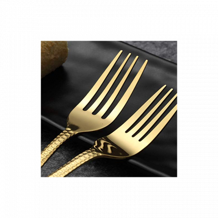 Set tacamuri din inox 24 piese, Grunberg (auriu) [4]