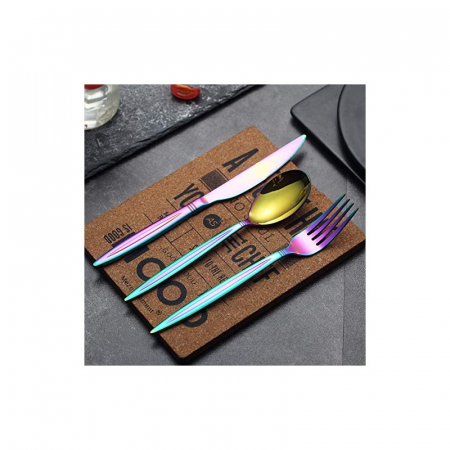 Set tacamuri din inox 30 piese, Grunberg (curcubeu) BL386C30 [1]