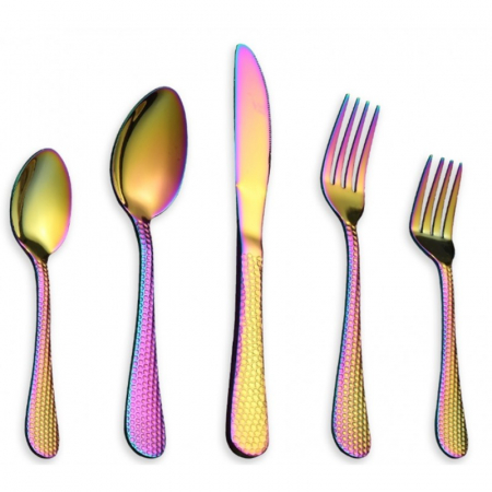 TACAMURI - Set tacamuri din inox 30 piese, Grunberg (curcubeu)