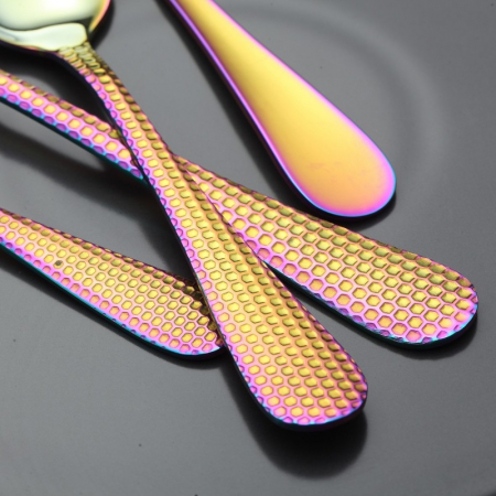 Set tacamuri din inox 30 piese, Grunberg (curcubeu) [4]