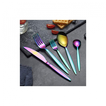 Set tacamuri din inox 30 piese, Grunberg (curcubeu) BL386C30 [2]