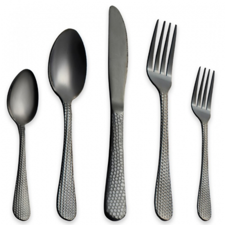 TACAMURI - Set tacamuri din inox 30 piese, Grunberg (negru)