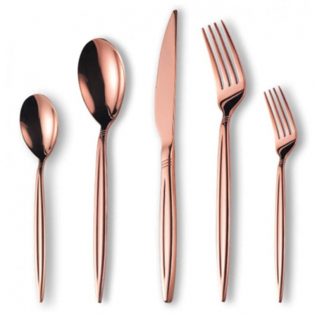 TACAMURI - Set tacamuri din inox 30 piese, Grunberg (roz auriu)