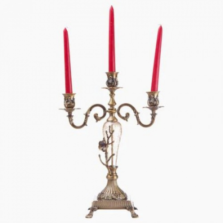 Sfesnic cu trei brate din sticla [1]