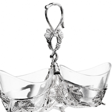 Sosiera argintata cu doua boluri [2]