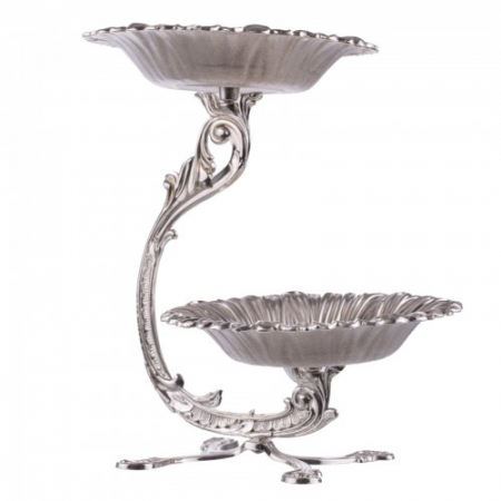 Suport argintat nucifere cu 2 brate [1]