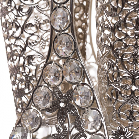 Suport argintat tacamuri 19,5x19,5x32cm [2]