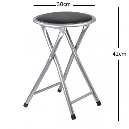 Taburet pliabil , Ø 30 x 42 cm, Grunberg Z50 [4]