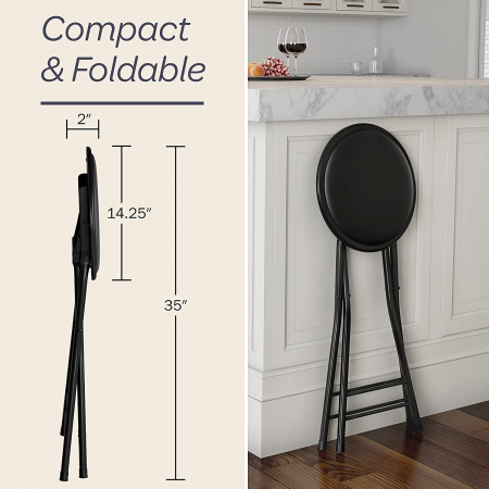 Taburet pliabil , Ø 30 x 42 cm, Grunberg Z50 [3]