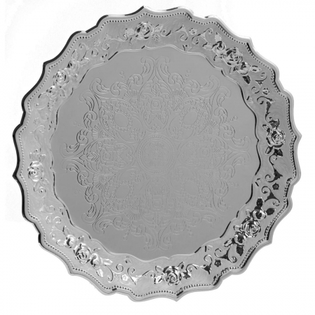 PRODUSE SPECIALE - Tava argintata 35,5*35,5*2,2cm