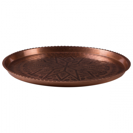 Tava rotunda din cupru [3]