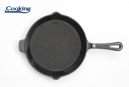 TIGAIE FONTA EMAILATA 26 x 5 CM, MARBLE GREY, COOKING BY HEINNER [4]