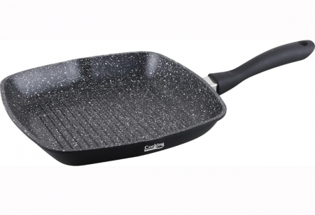 Tigaie grill + capac Dark Line, inductie, 28 x 4.5 cm [5]