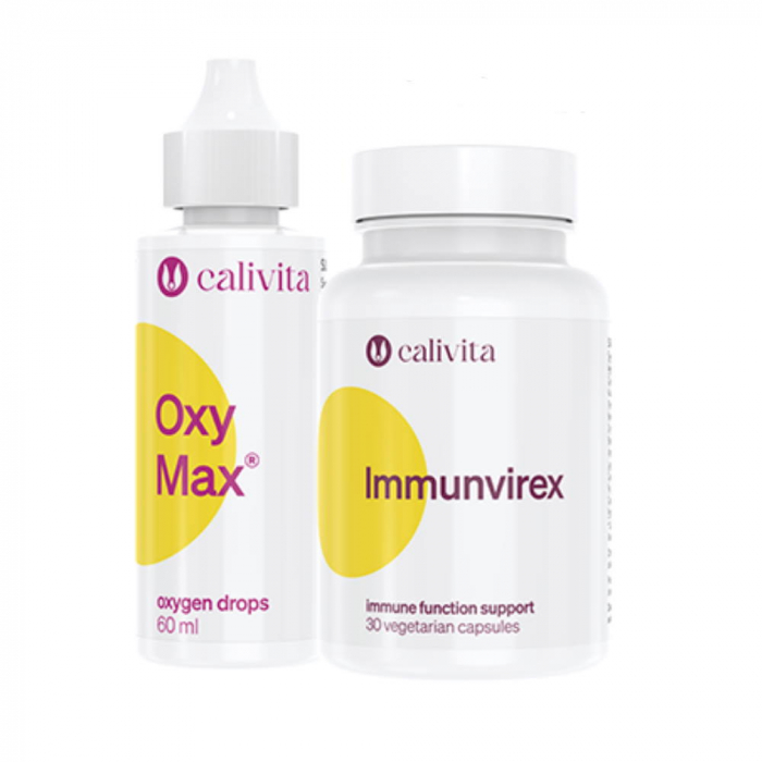 Pachet antiviral ImmunVirex + Oxy Max CaliVita