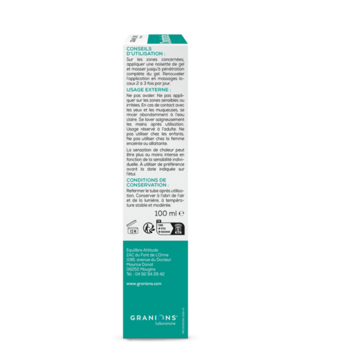 Chondrosteo+ Gel de massage 100 ml Granions [2]