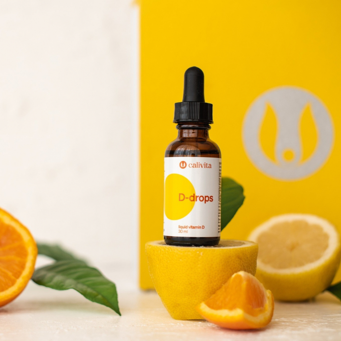 D-drops CaliVita (30 ml) Vitamina D3 Lichidă [2]