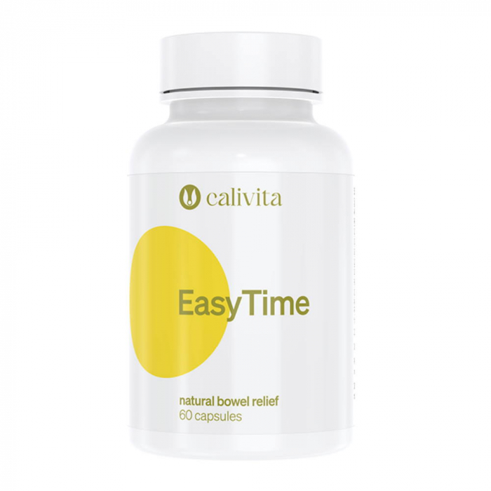 EasyTime (60 capsule) Pentru sprijinul tranzitului intestinal