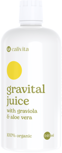 Gravital Juice CaliVita (946 ml) Suc de graviola si aloe vera organice