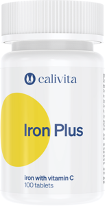 Iron Plus CaliVita (100 tablete) Fier cu Vitamina C