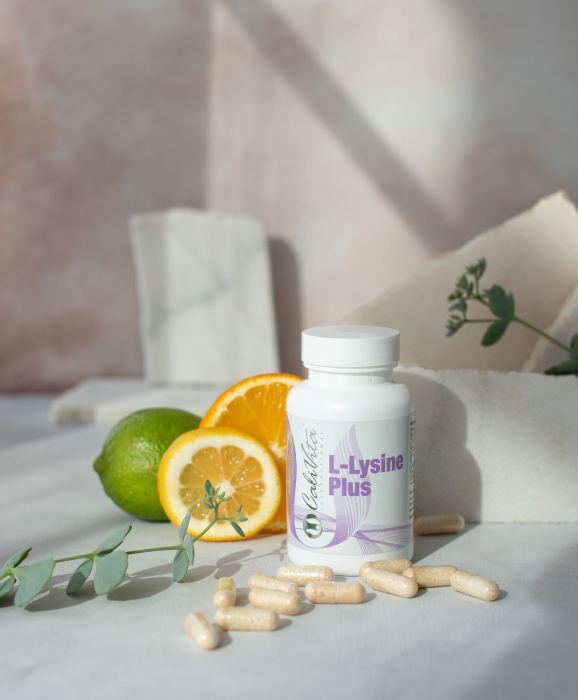L-Lysine Plus CaliVita - lizina naturala pt imunitate si pentru tratarea herpesului [3]