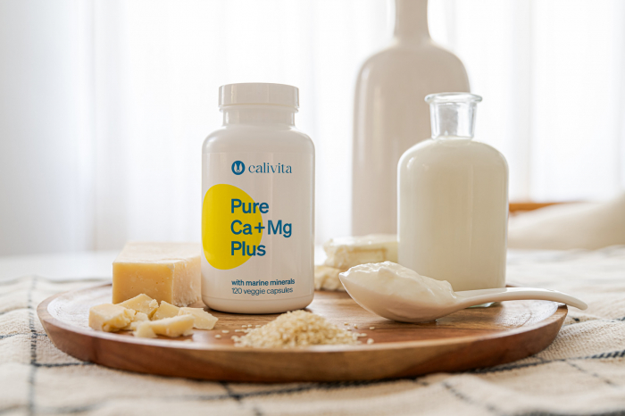 Pure Ca+Mg Plus, CaliVita, 120 capsule, calciu si magneziu [6]