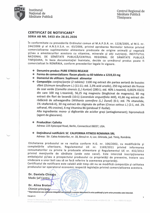 Pure Stress Release – Supliment anti‑stres cu plante adaptogene [2]