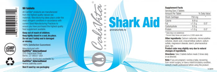 Shark Aid (90 tablete) funcţionarea sănătoasă a articulaţiilor [2]