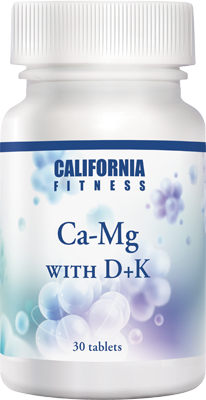 CaliVita CA-MG with D+K (30 tablete) Calciu, magneziu, vitaminele D3 și K [0]